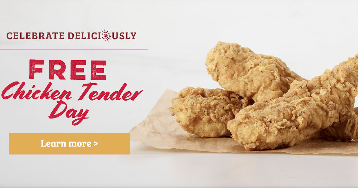 Free Chicken Tenders at Roy Rogers - Today - Free Product Samples