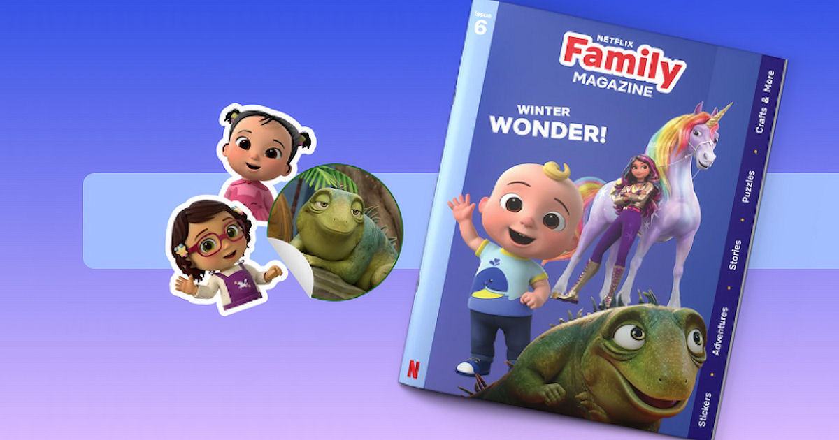 FREE Netflix Family Magazine, Stickers & More