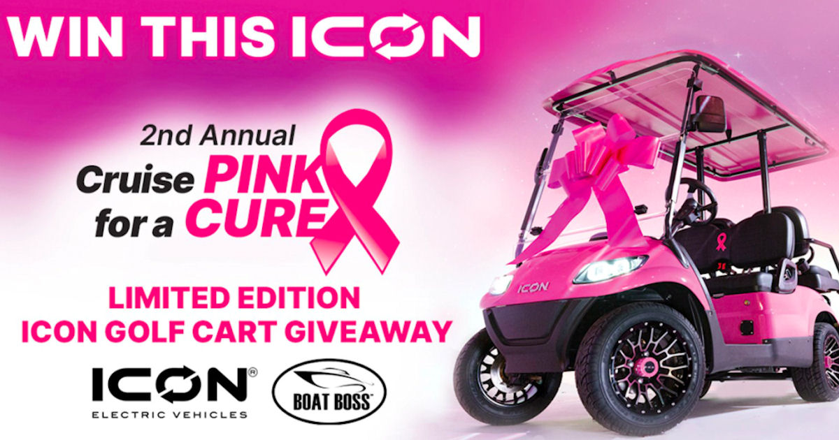 2nd Annual Cruise Pink for a Cure Golf Cart Give