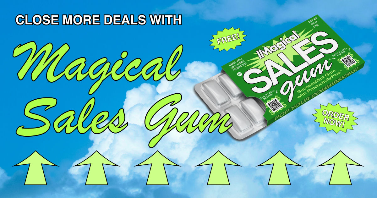 FREE Pack of Magical Sales Gum...