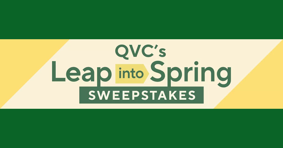 QVC Leap Into Spring Sweepstakes