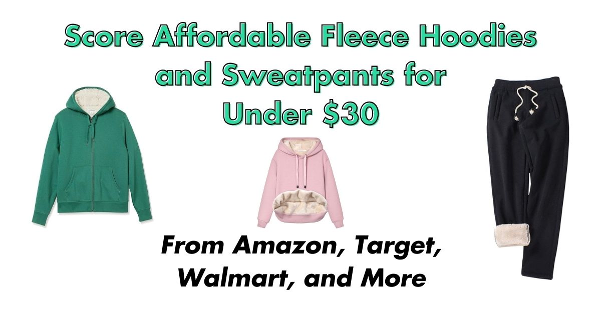 affordable fleece hoodies