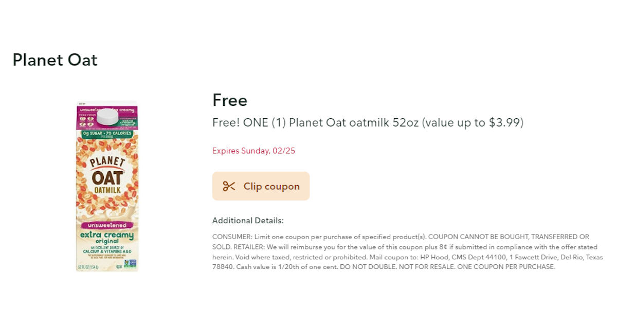 Free Oatly Super Basic Or Unsweetened Product At Publix Free oatly super basic or unsweetened product at publix