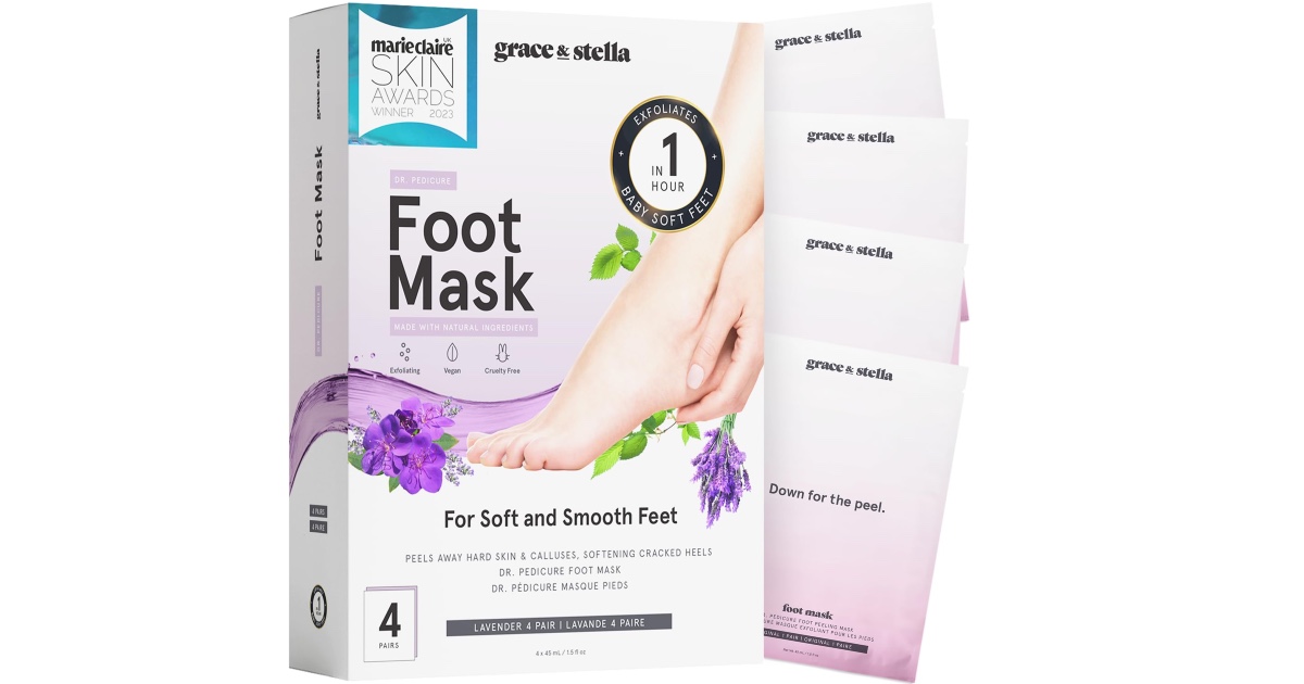 Grace and Stella Foot Masks