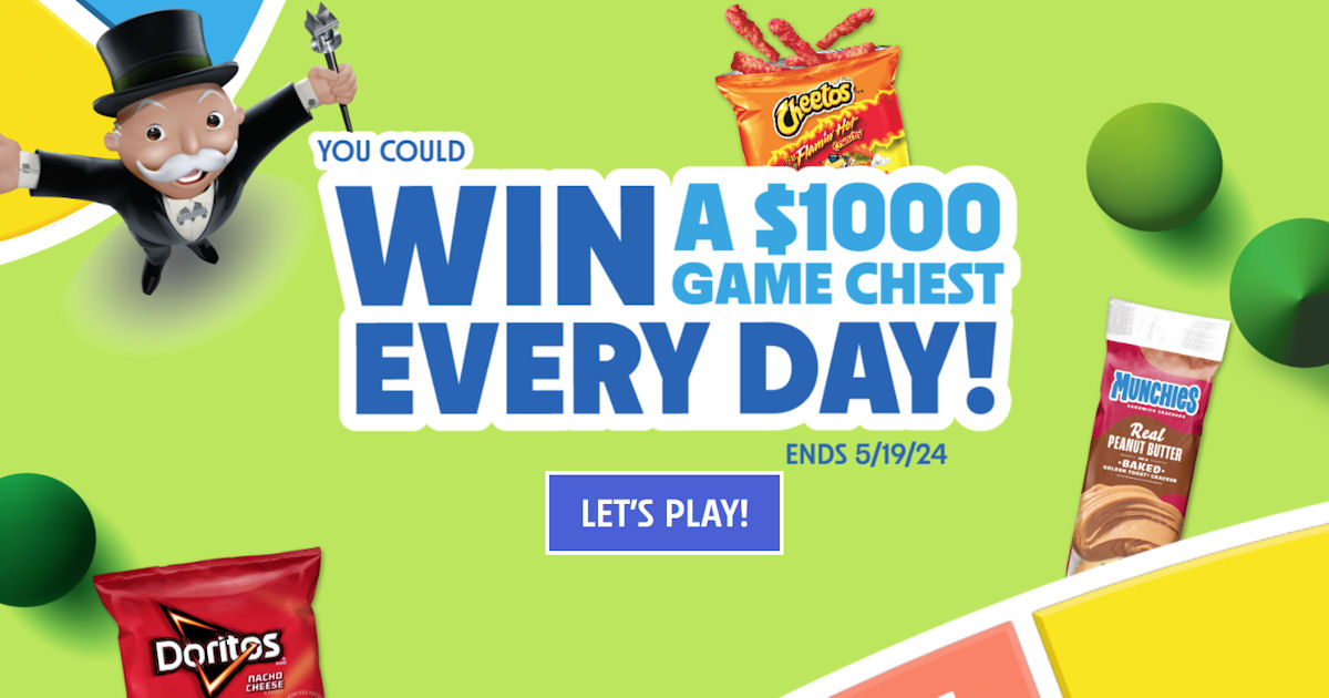 Frito-Lay Play Together Win Together Instant Win