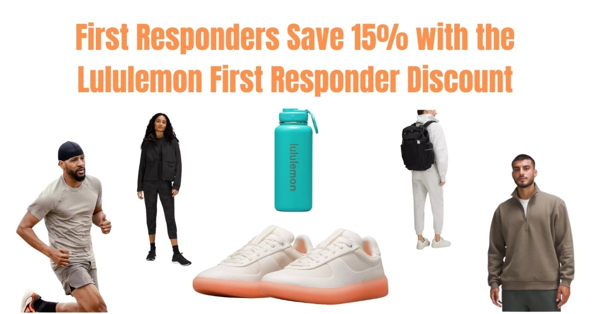 lululemon first responder discount