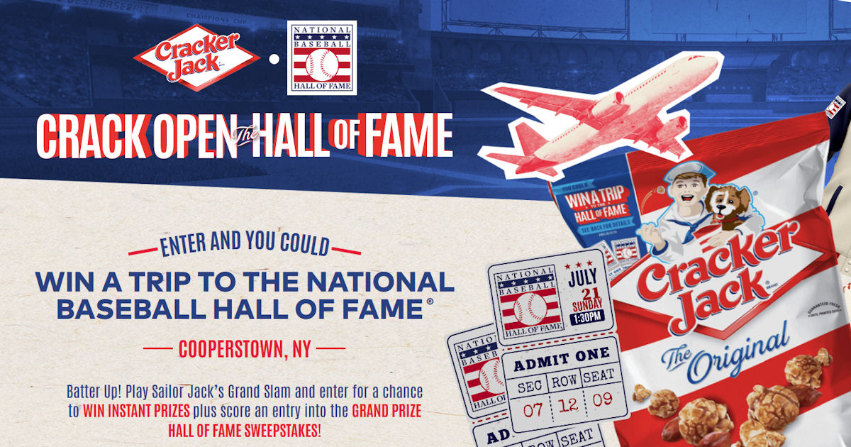 Crack Open the Hall of Fame Sweepstakes