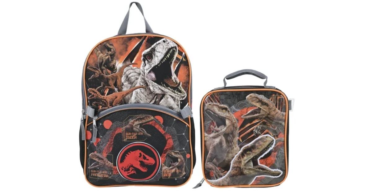 Kids Backpack & Lunch Bag Set