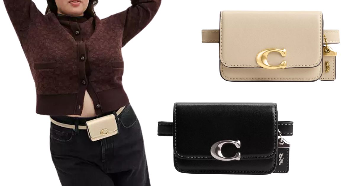 Coach Outlet Card Case Belt Bag