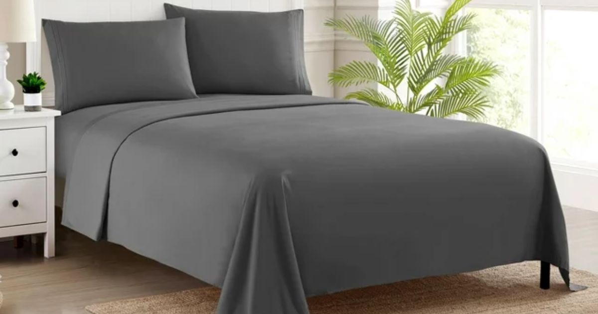 Sweet Home Collection 4-Piece Sheet Set