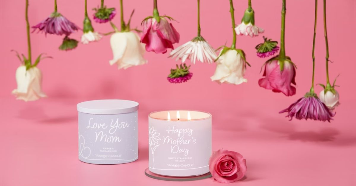 Yankee Candles Mother's Day 3-Wick Candles