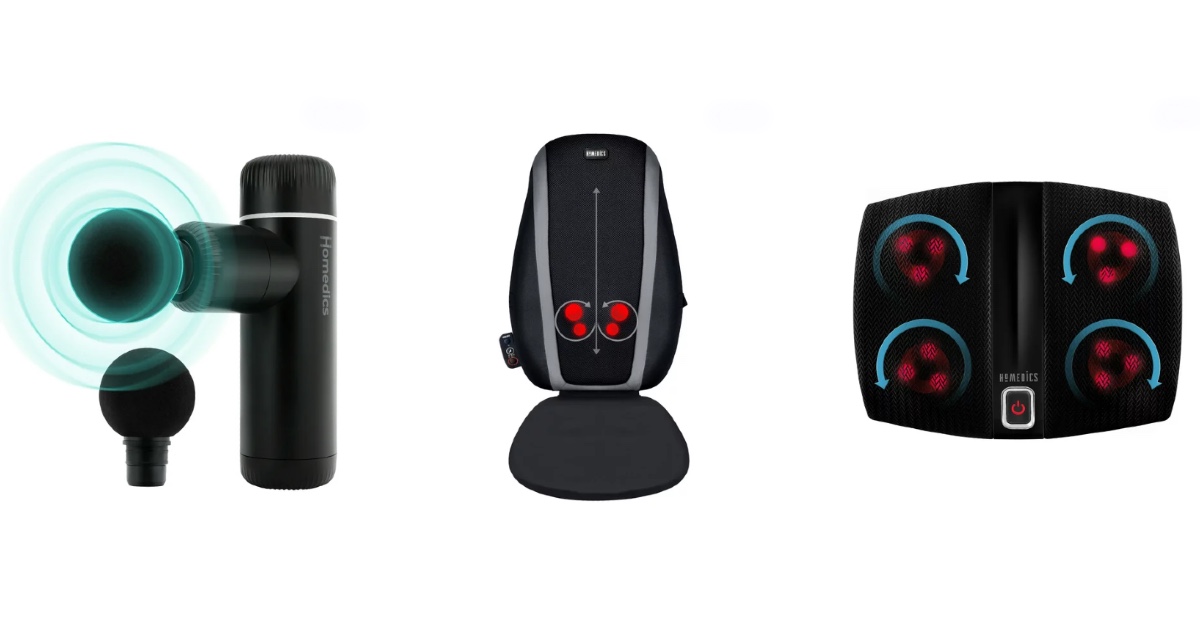 Homedics Massage Gifts for Mom 50% Off + Cash Back Offers