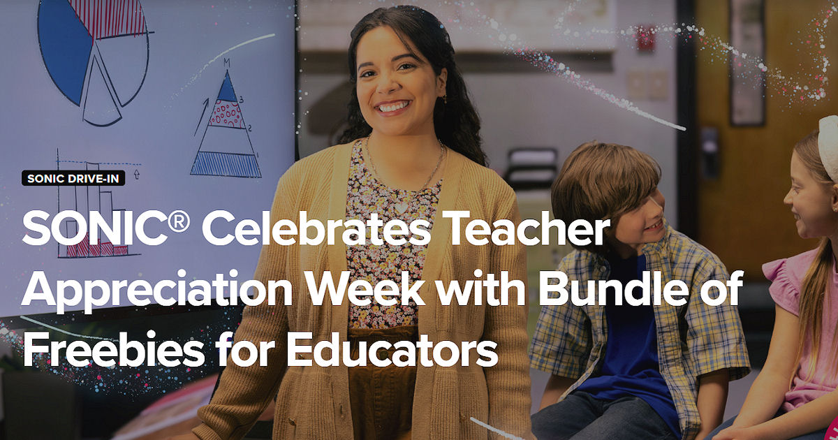 SONIC Teacher Appreciation Week