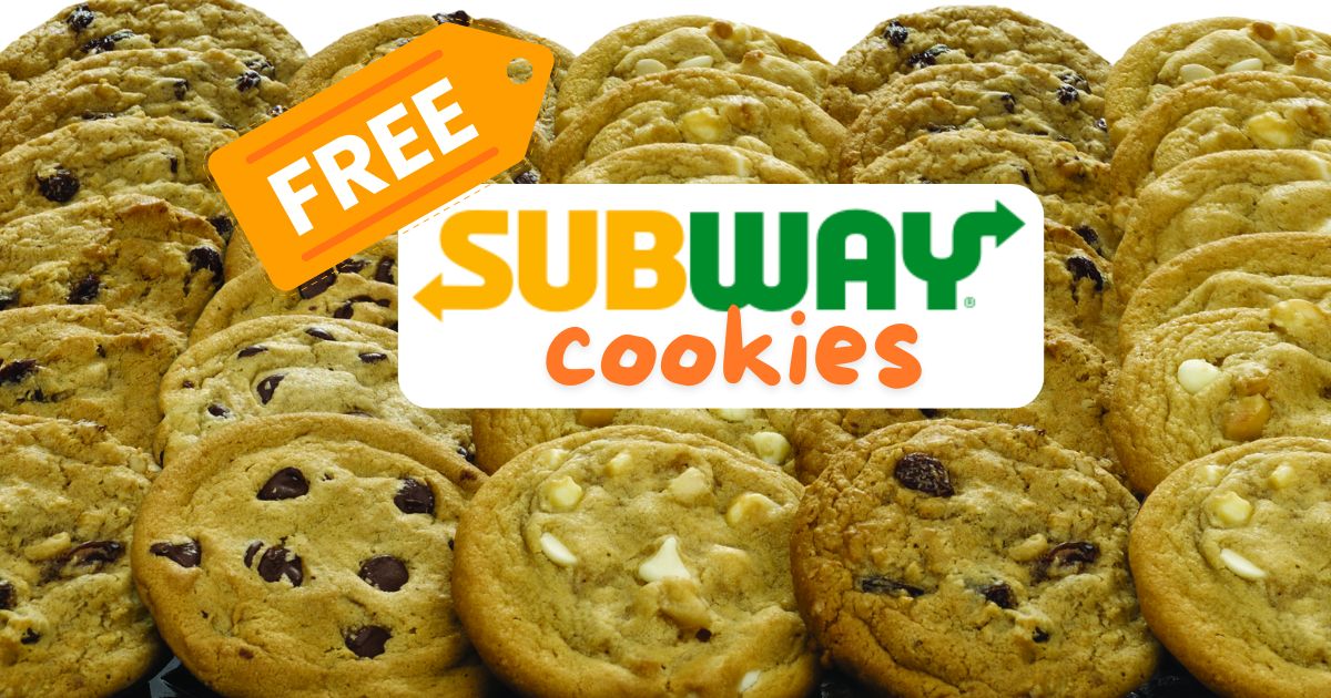 free subway cookie