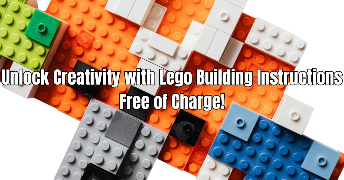 lego building instructions free