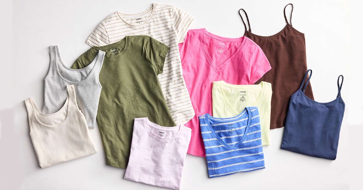 Womens Sonoma goods for life clothes at kohls