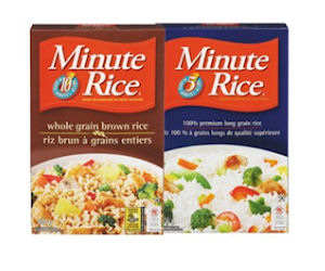 Minute Rice - Coupon for $1 Off White or Brown Rice - Coupons