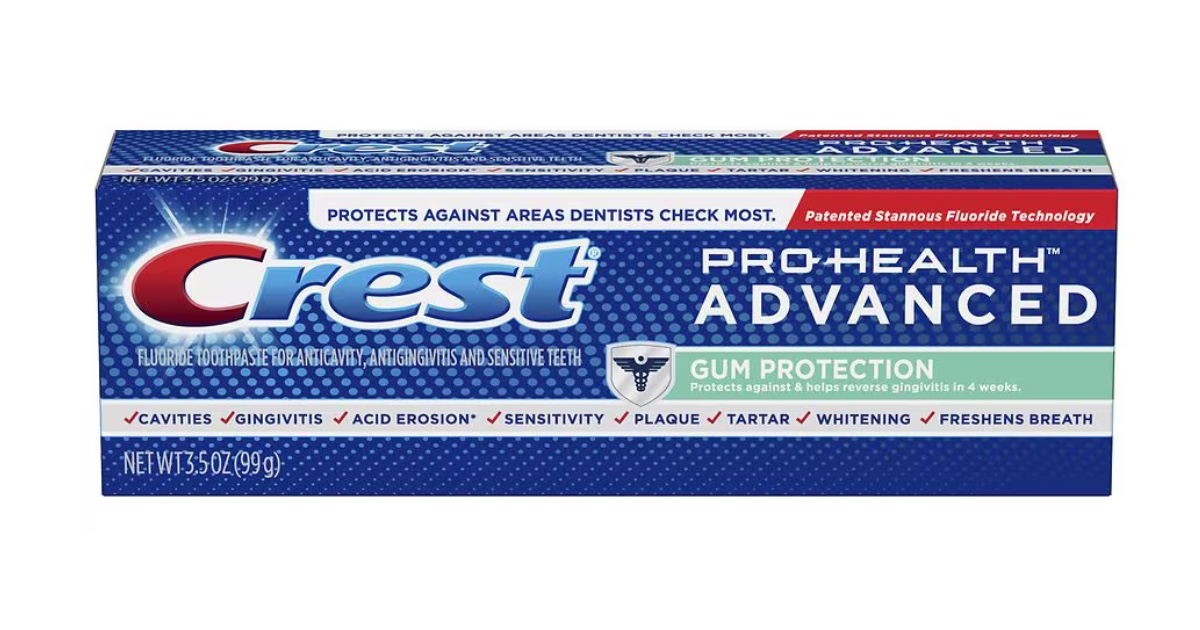 Free Crest Toothpaste at Walgreens
