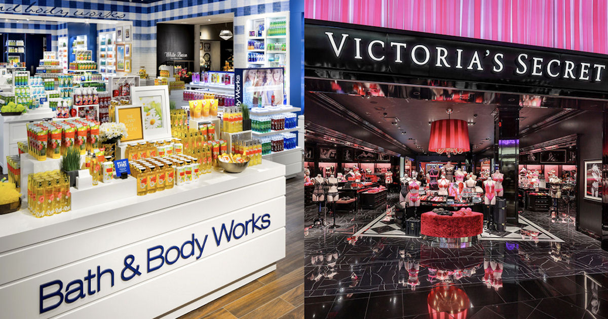 Bath & Body Works & Victoria’s Secrets