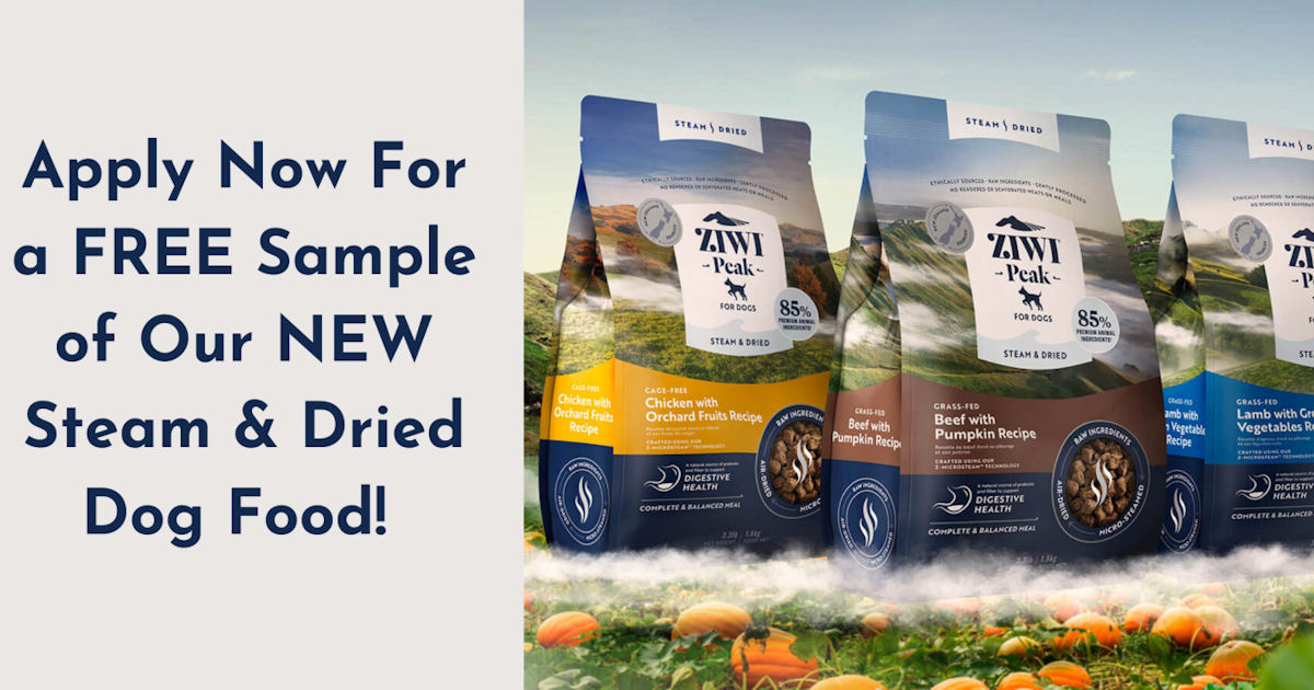 ZIWI Steam & Dried Dog Food