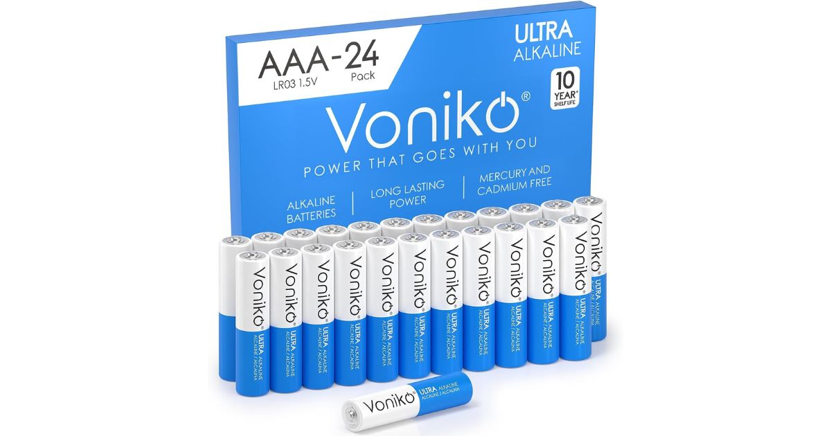 Voniko - Premium Grade AAA Batteries 24-Pack