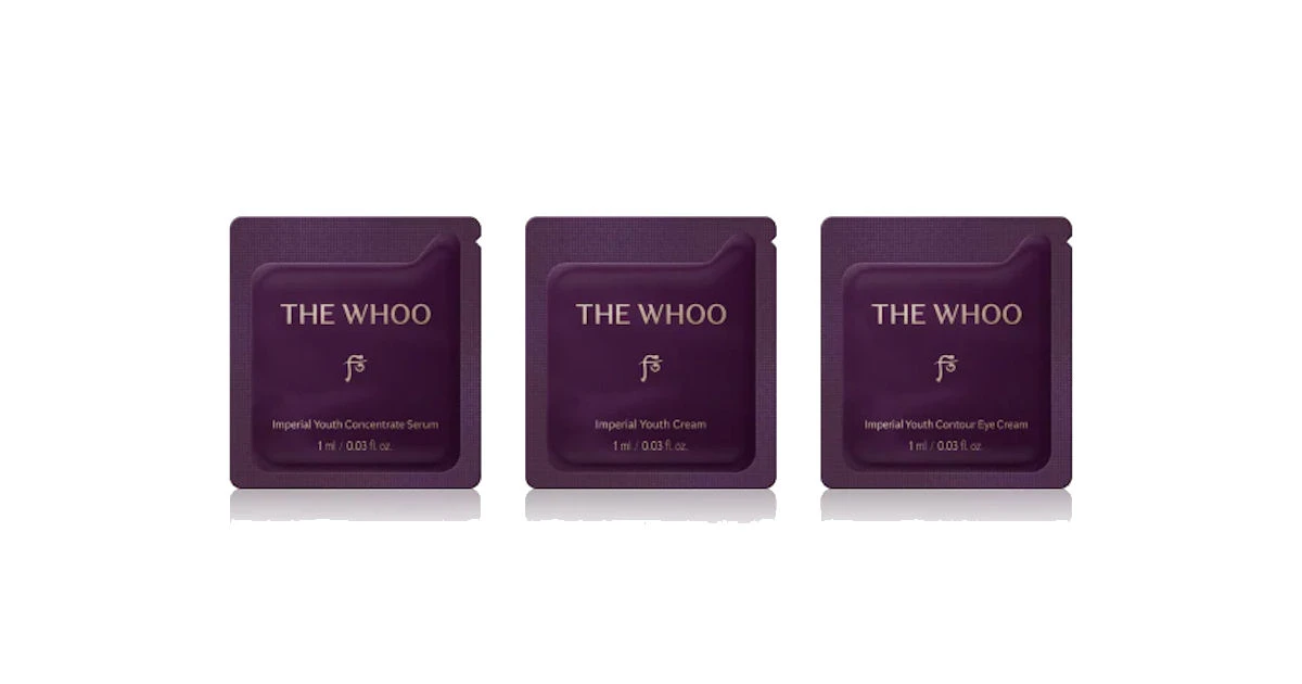 THE WHOO Free Sample Pack