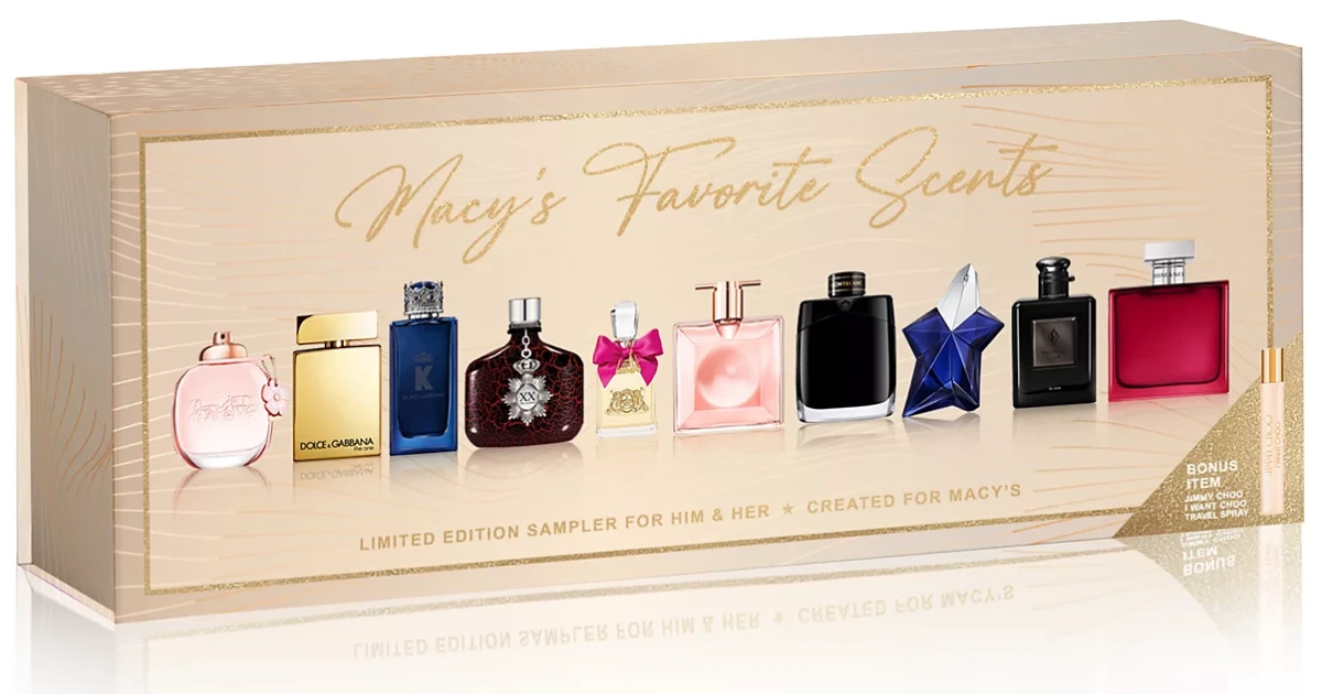 Macy's Favorite Scents Sampler