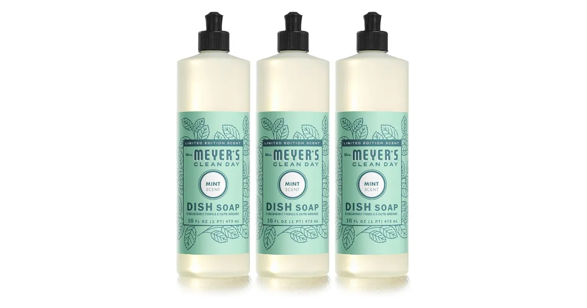 Mrs. Meyer’s Dish Soap at Amazon