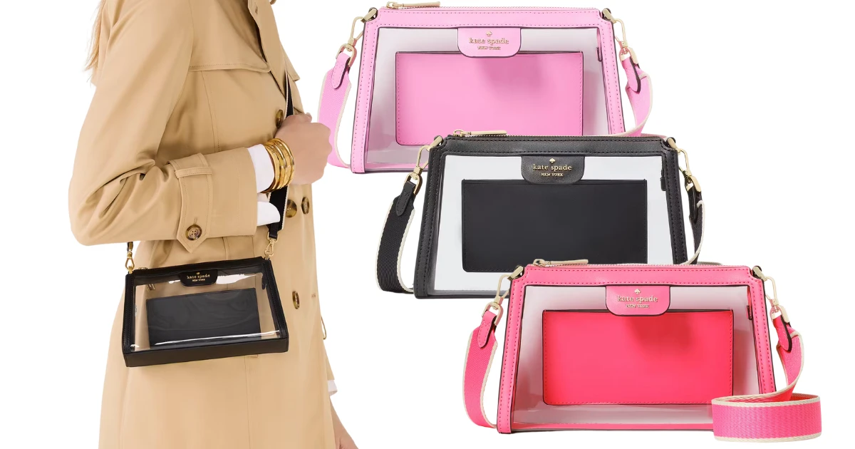 Kate Spade Clare Clear Small Crossbody