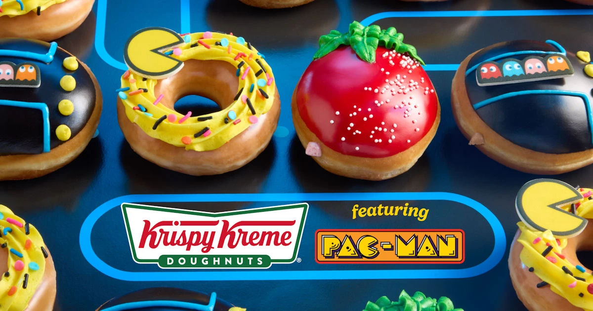 Krispy Kreme Pacman Donut