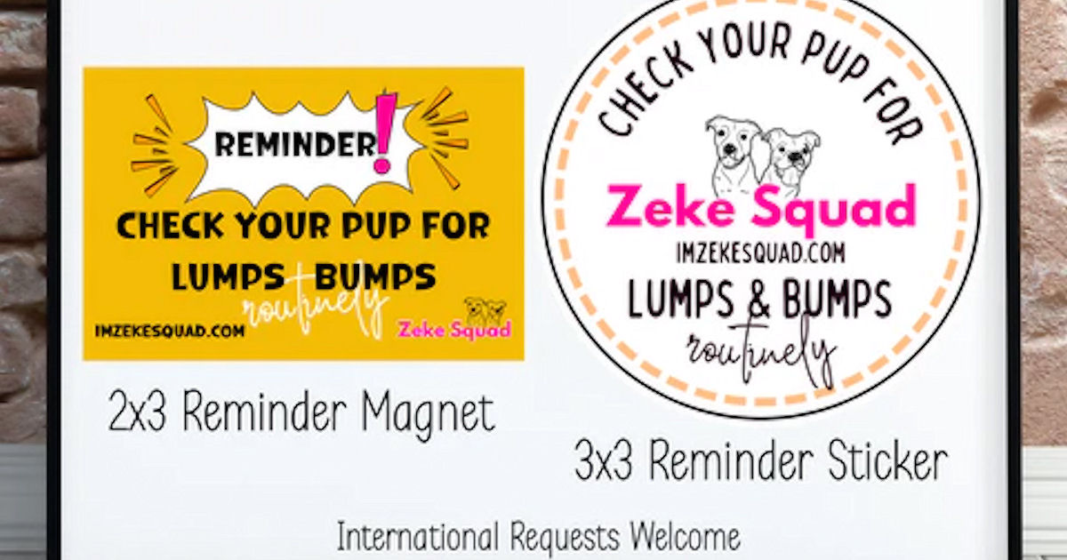 Zeke Squad Lumps & Bumps Magnet
