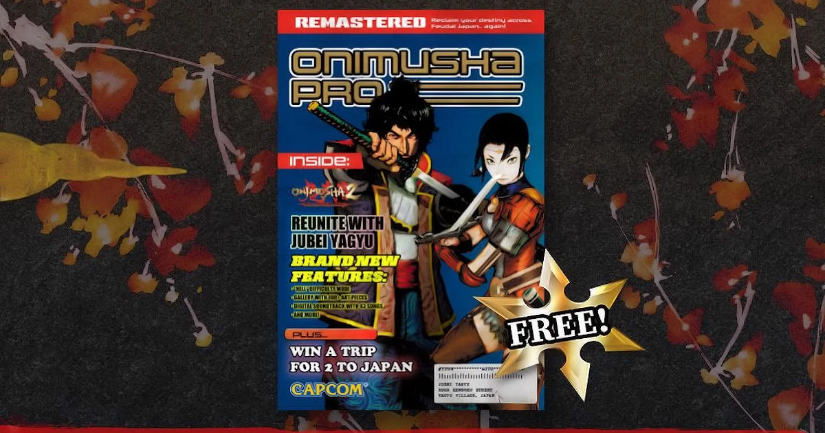 Capcom Onimusha Pro Magazine free subscription