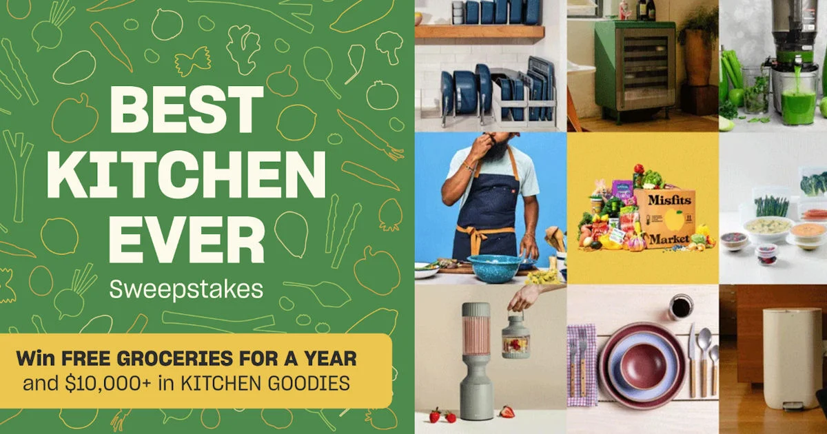 Misfits Market Best Kitchen Ever Sweepstakes