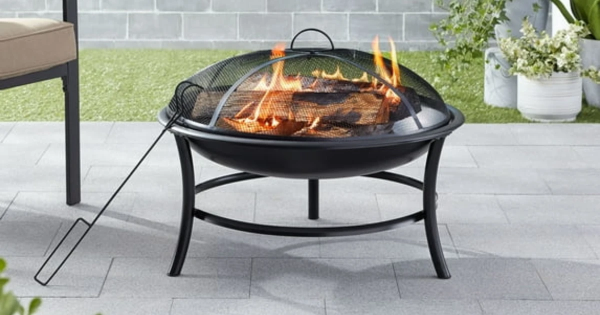 Mainstays 26-in Fire Pit at Walmart