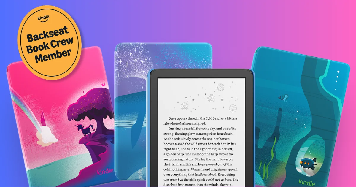 Kindle Kids Backseat Book Crew Free Bundle