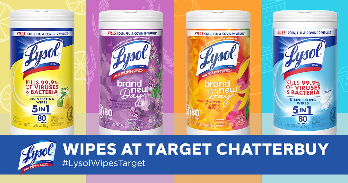 Ripple Street LYSOL Wipes at Target Chatterbuy