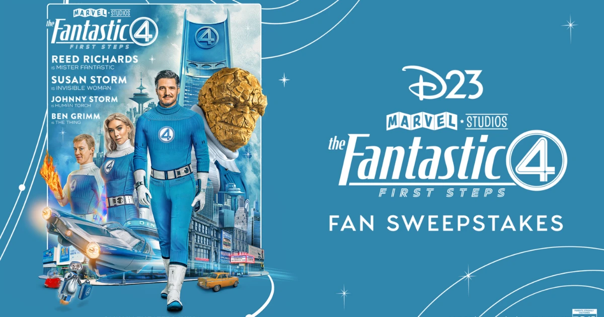 Disney’s D23 Fantastic Four Fan Sweepstakes