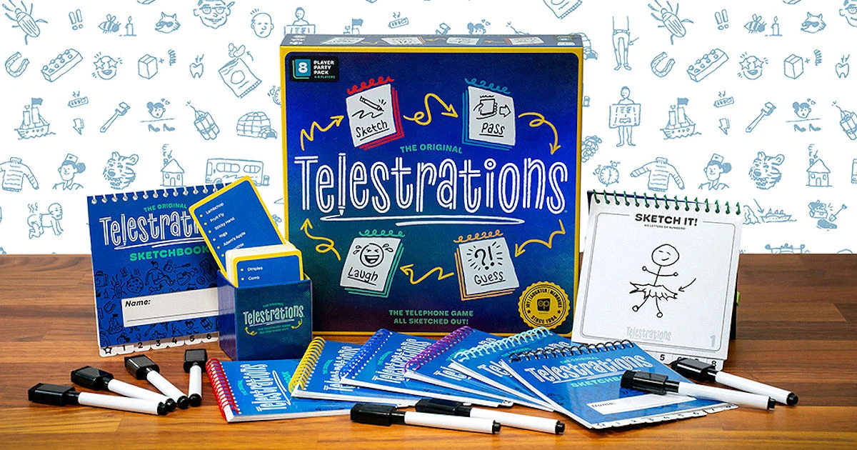 Tryazon The Original Telestrations Game Night