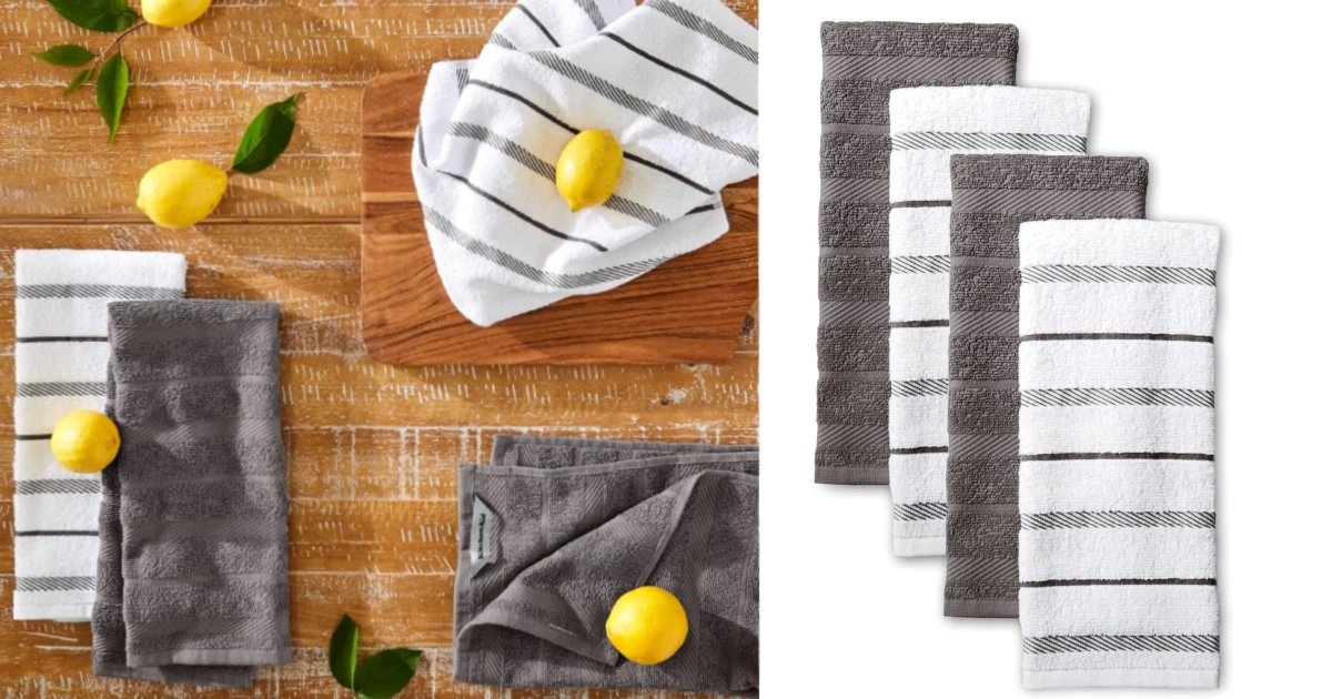 KitchenAid Kitchen Towel 4-Pack at Amazon