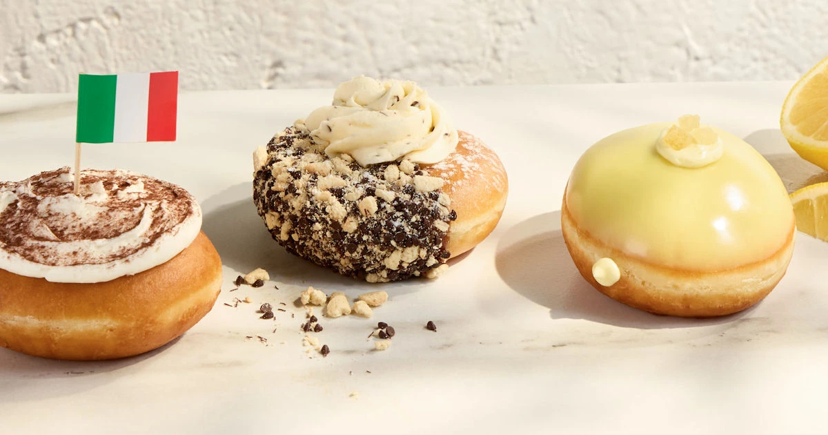 Krispy Kreme Passport to Italy Donut