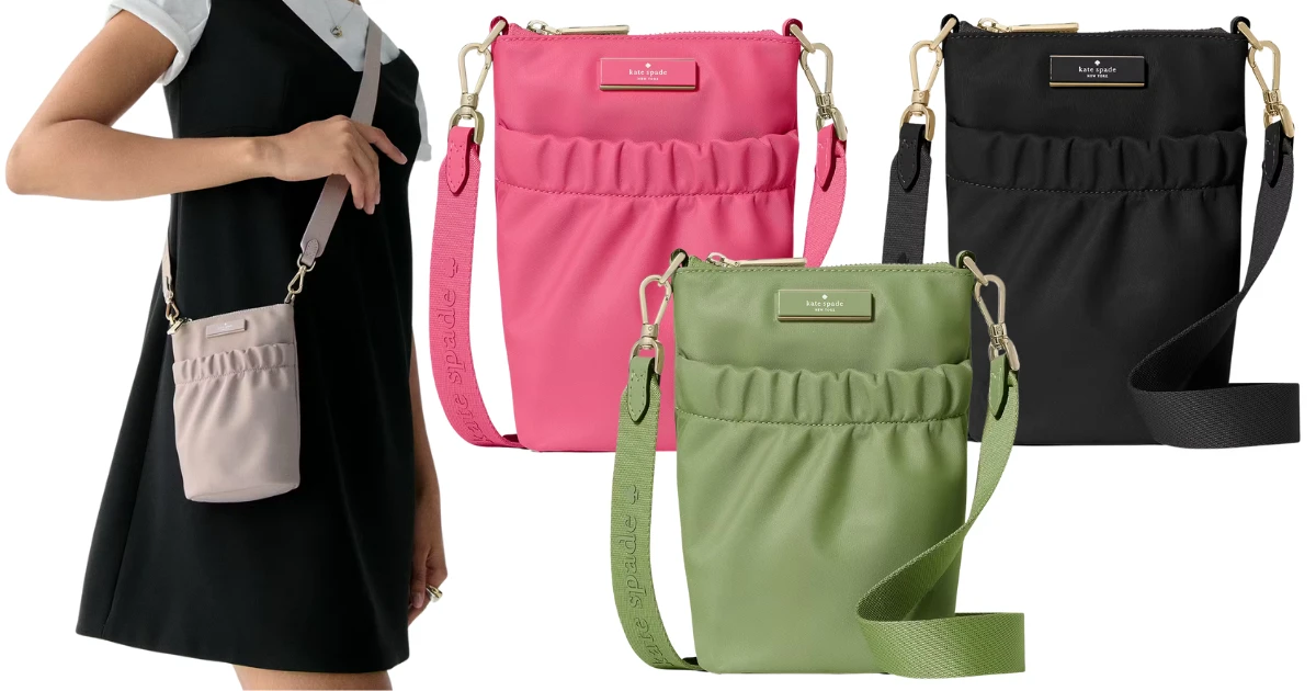 Kate Spade Carter Nylon Phone Crossbody