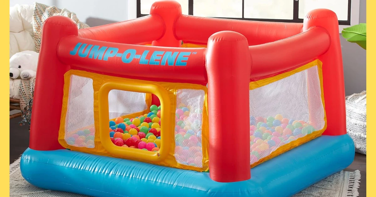 Intex Inflatable Jump-O-Lene Trampoline