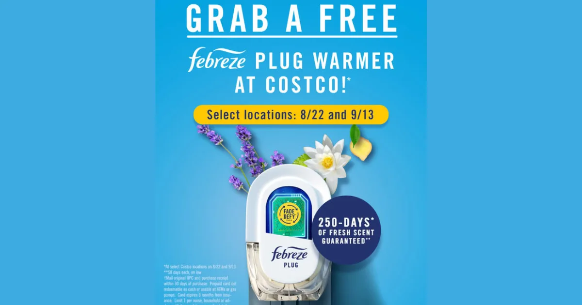 Febreze PLUG Warmer at Costco