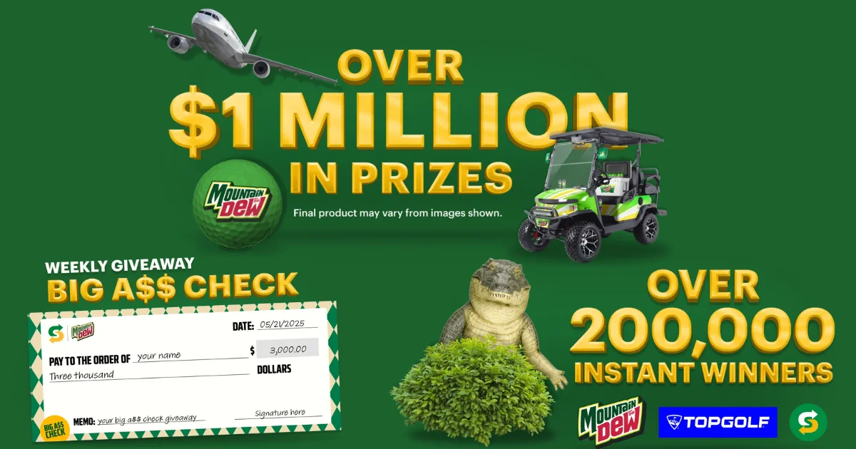 Subway Happy Place Sweepstakes and Instant Win