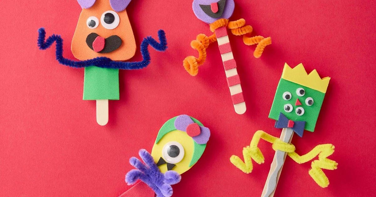 Monster Bookmarks Craft Event at Michaels