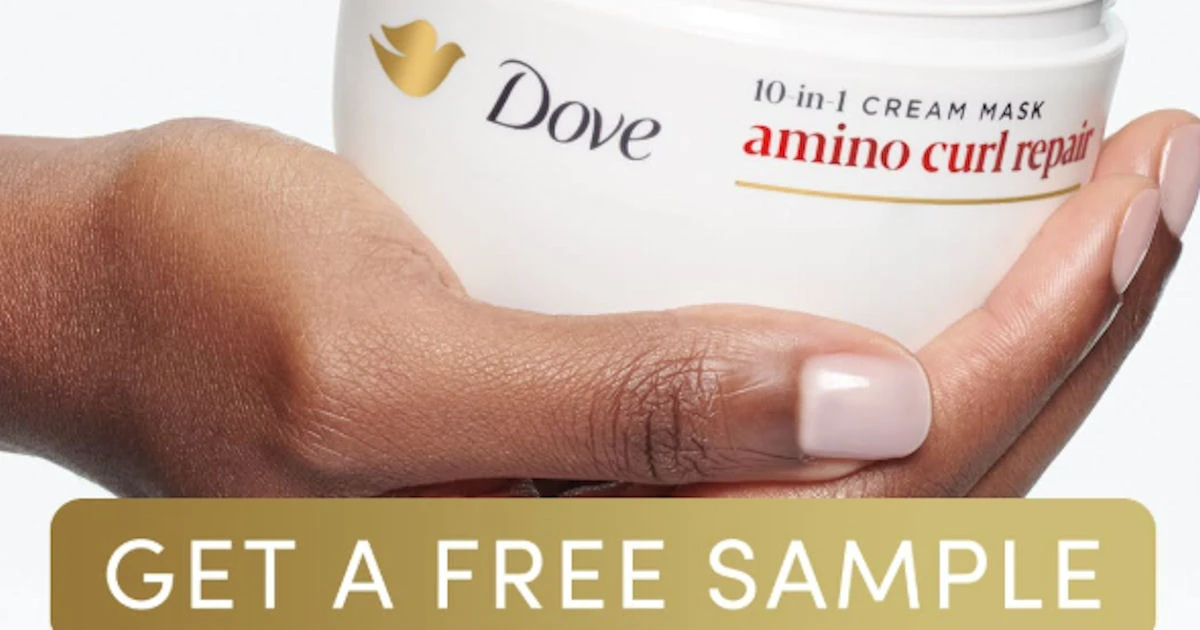 Dove Amino Curl Repair Mask Free Sample