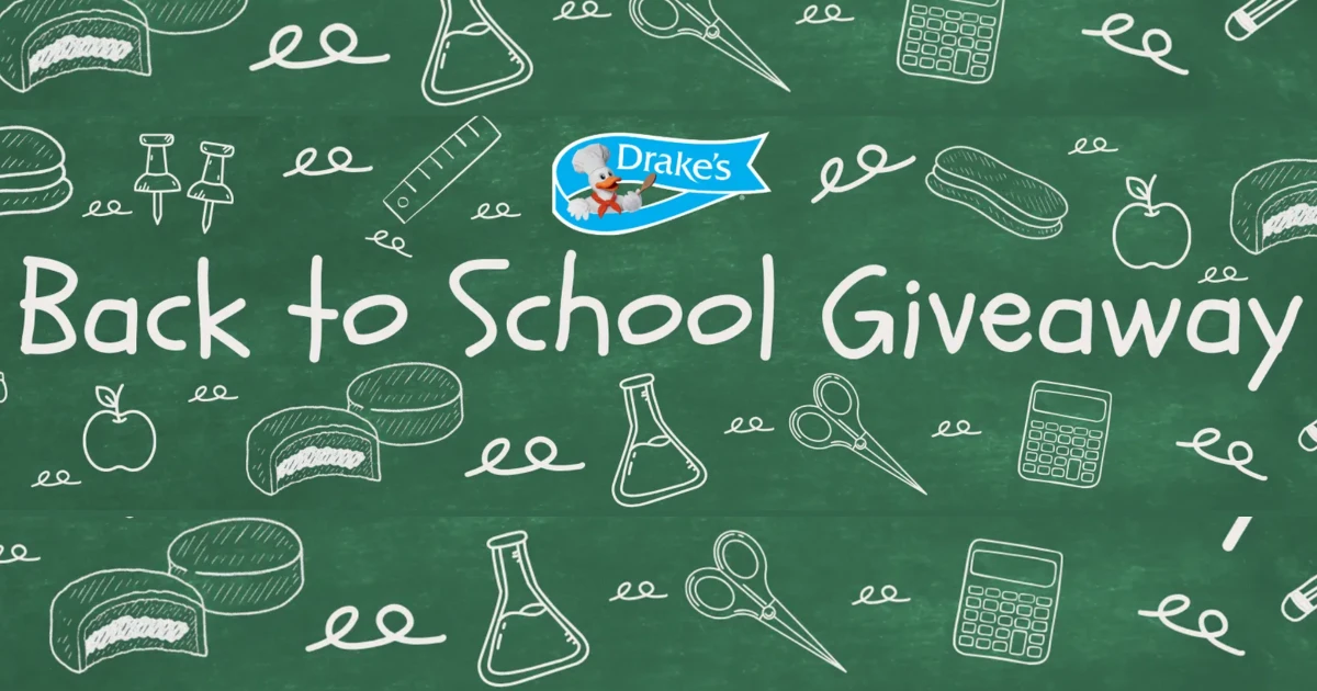 Drake’s Cakes Back to School Sweepstakes