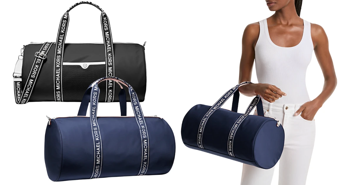 Michael Kors Jet Set Large Nylon Duffel Bag