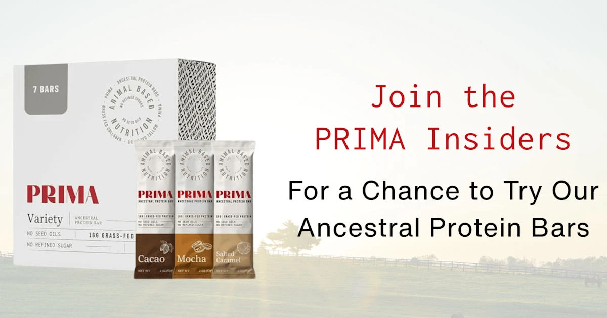 PRIMA Ancestral Protein Bar