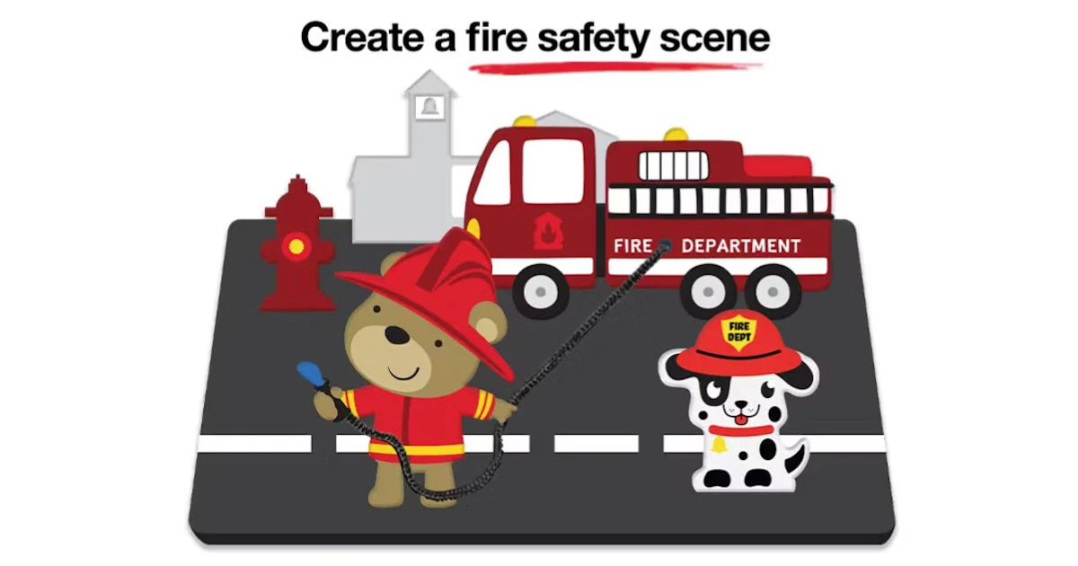 JCPenney Fire Safety Scene